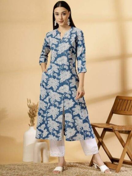 Floral-Printed-Kurta-1